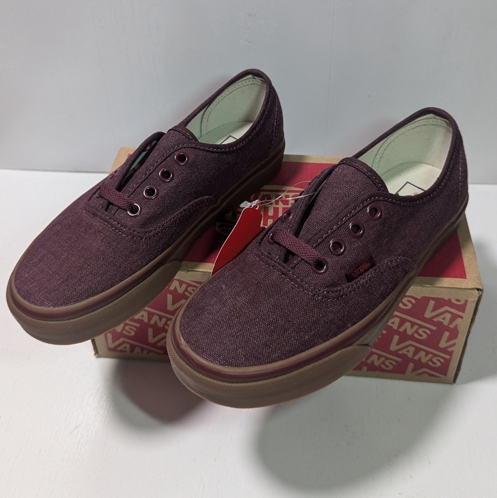 Vans Athletic Washed Canvas Port Royale/Gum Unisex Shoes